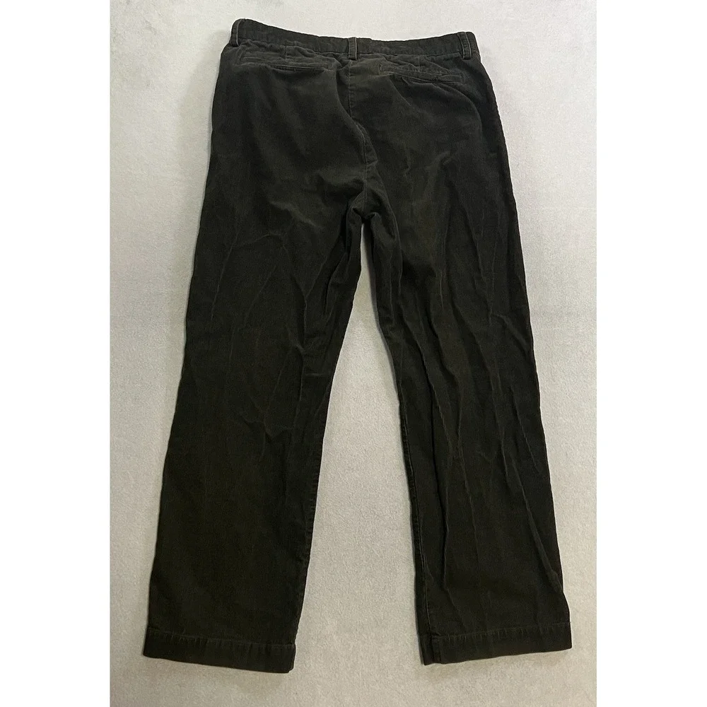 Banana Republic Pants Men's Size 34x30 Green Corduroy Vintage Straight Casual
